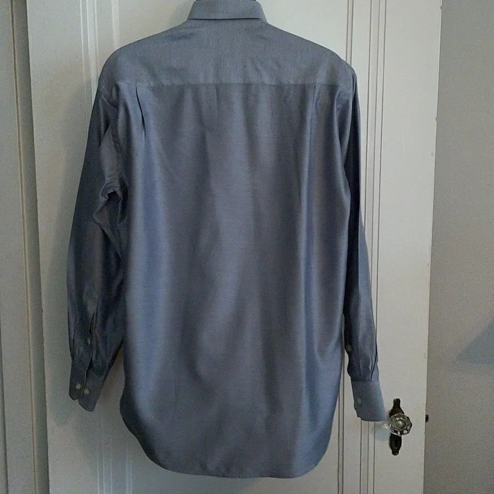 Jack Victor shiny gray cotton shirt‎